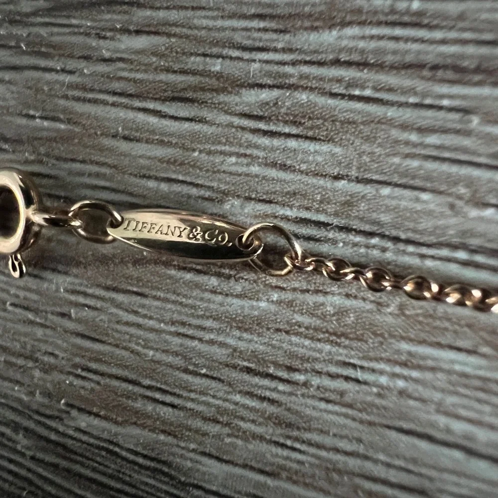 Tiffany & Co. Gold Heart Necklace with Silver Accents - Picture 7 of 10